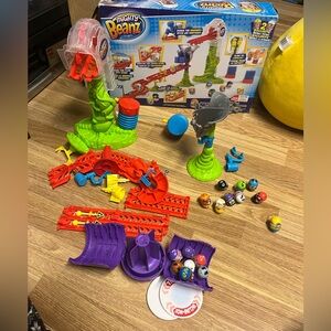 Exciting Adventure Track Set with Red and Green Features